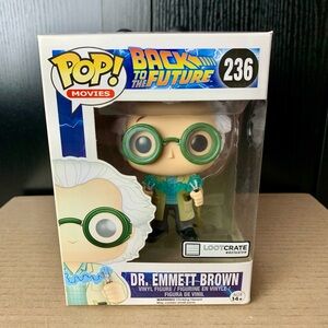 Dr. Emmett Brown Back to the Future Funko Pop